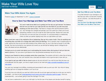 Tablet Screenshot of makeyourwifeloveyou.com